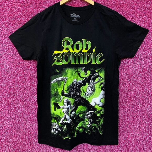 Rob Zombie Death War Graphic Design T-Shirt Medium - Picture 1 of 4